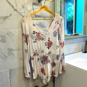 Kendall & Kylie floral romper